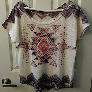 Gaze Aztec print shirt